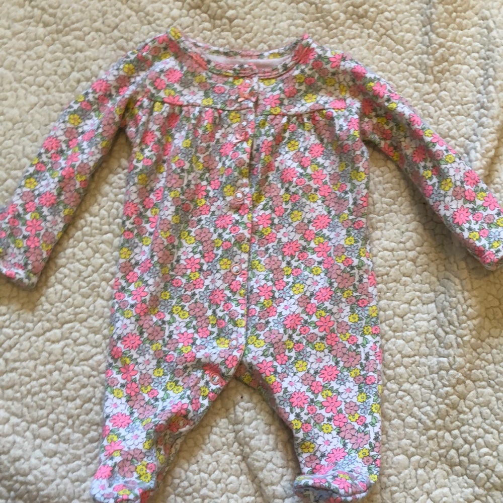 Floral footies